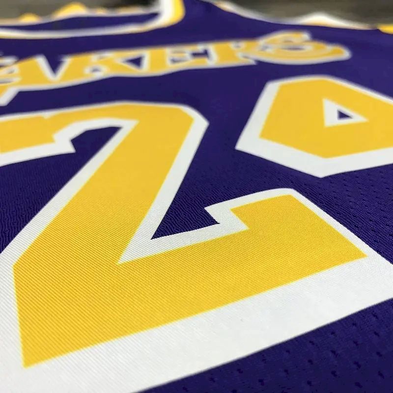 Camisa masculina Kobe Bryant 2020-21 roxa Swingman versão jogador – Edição Statement