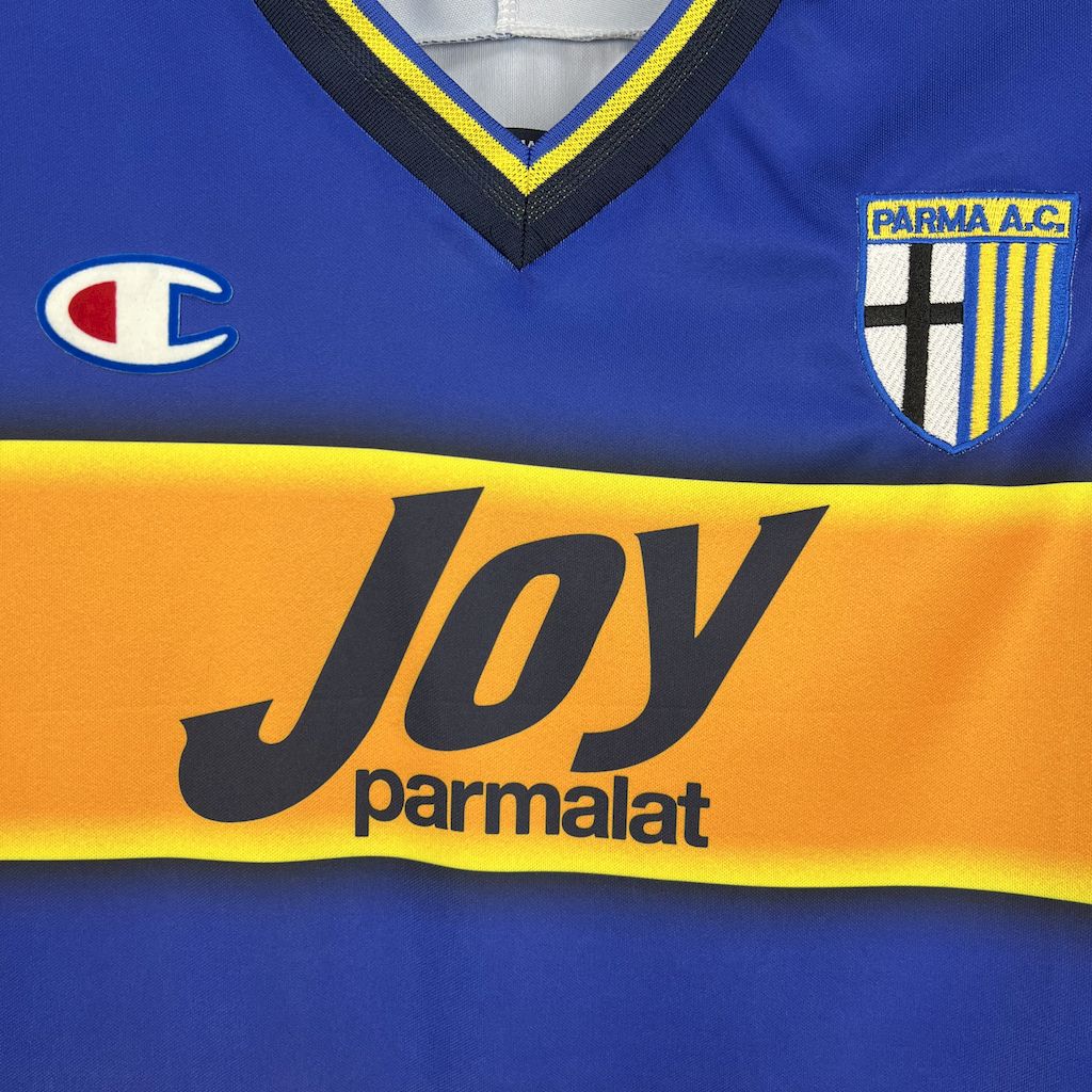 Camisa Home Retro Parma Calcio 2001/02