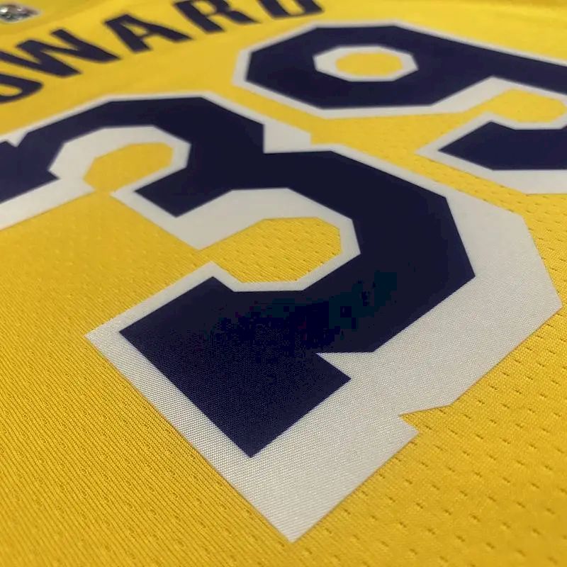 Camisa amarela masculina Dwight Howard – Edição de 75º aniversário