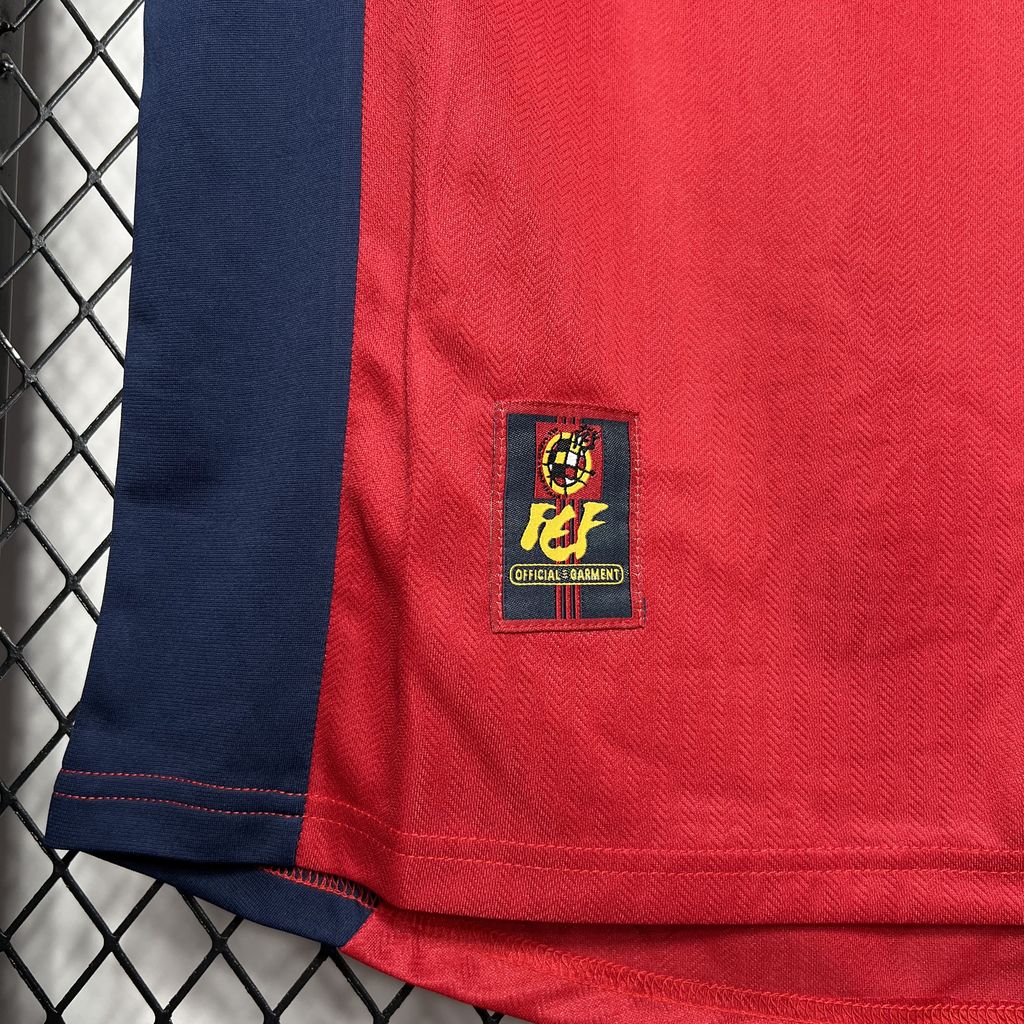Camisa retrô da Espanha 1998