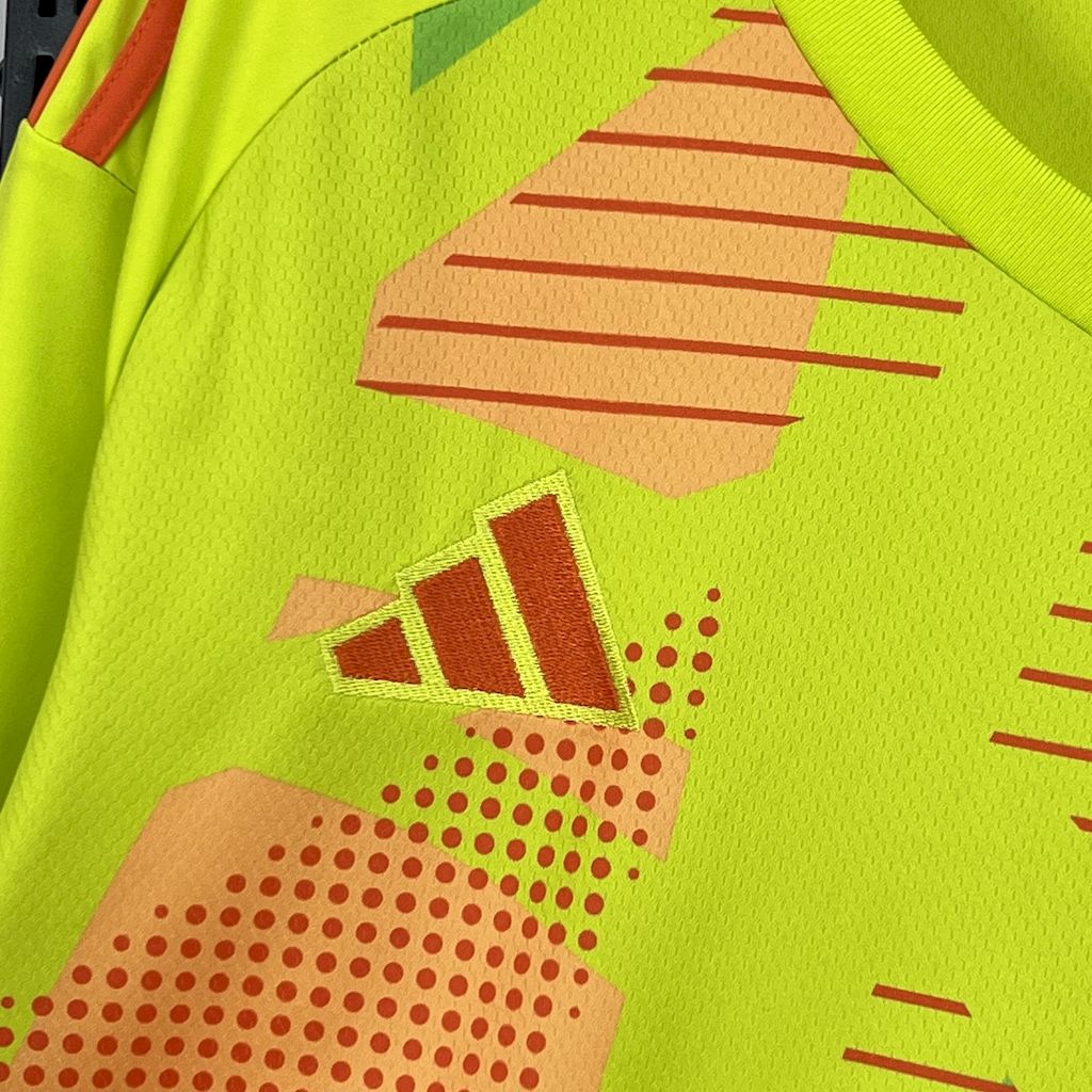 Camisa amarela de goleiro Flamengo 2025/26