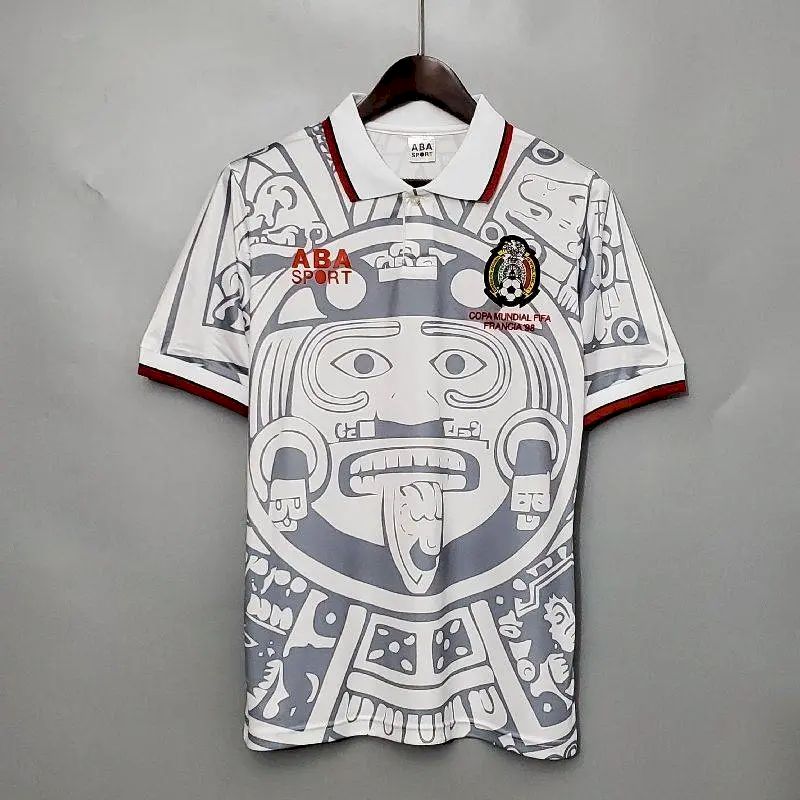 Camisa reserva retrô do México 1998