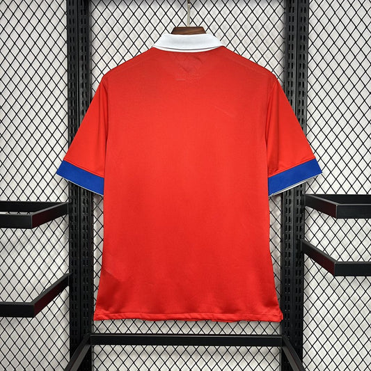 Camisa retrô titular do Chile 2015/16