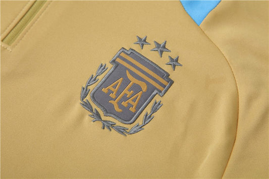 Suéter adulto Argentina 2024/25 com zíper e calça 14001