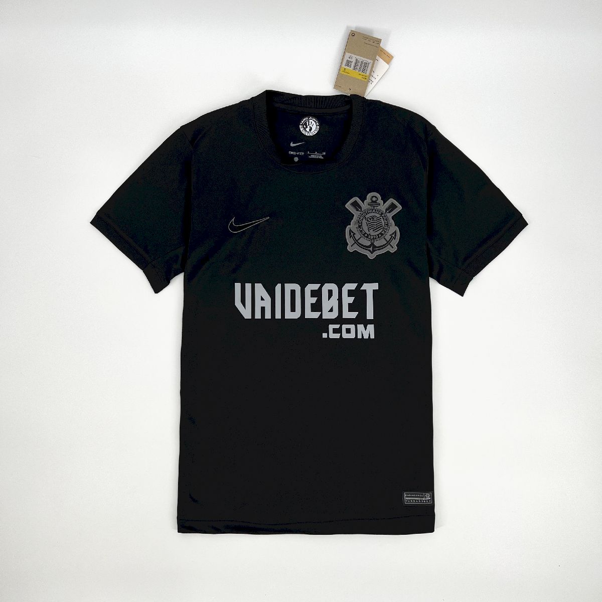 Men's Corinthians 2024/25 Away+Sponsors Jersey