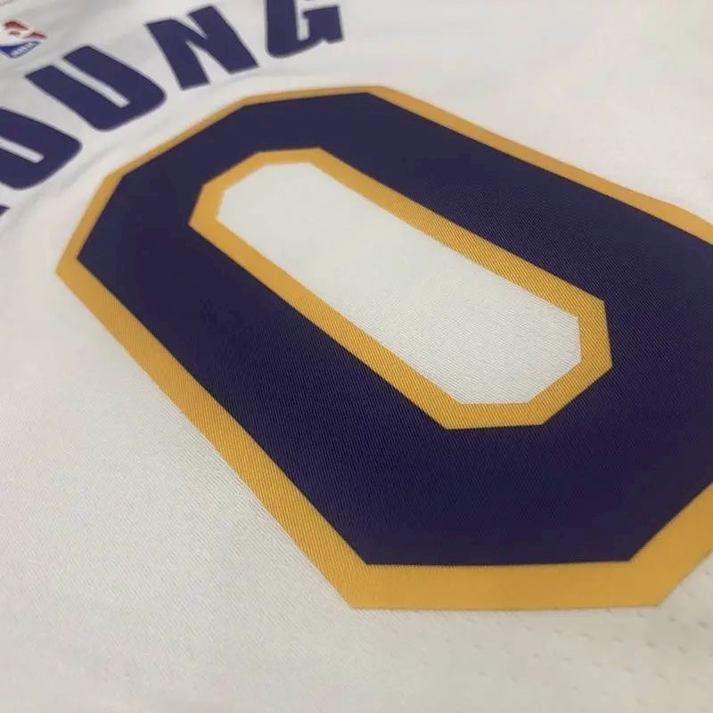 Nick Young Men’s White Player Version Jersey – Retro Classic Edition