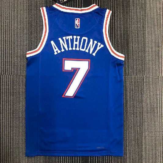 Camisa Carmelo Anthony Azul Masculina – Edição Statement
