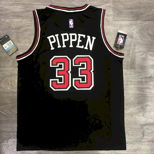 Camisa Scottie Pippen Masculina Preta Versão Jogador – Edição Clássica