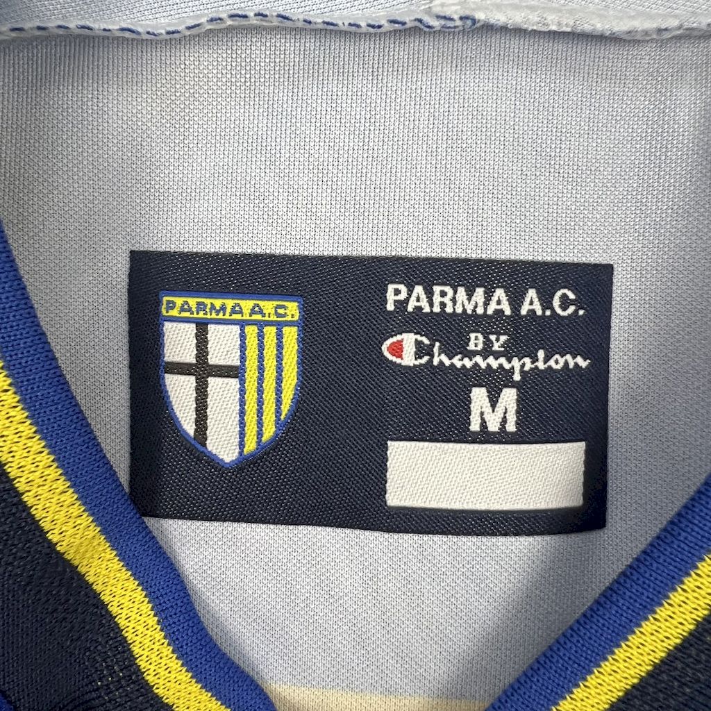 Camisa Home Retro Parma Calcio 2001/02