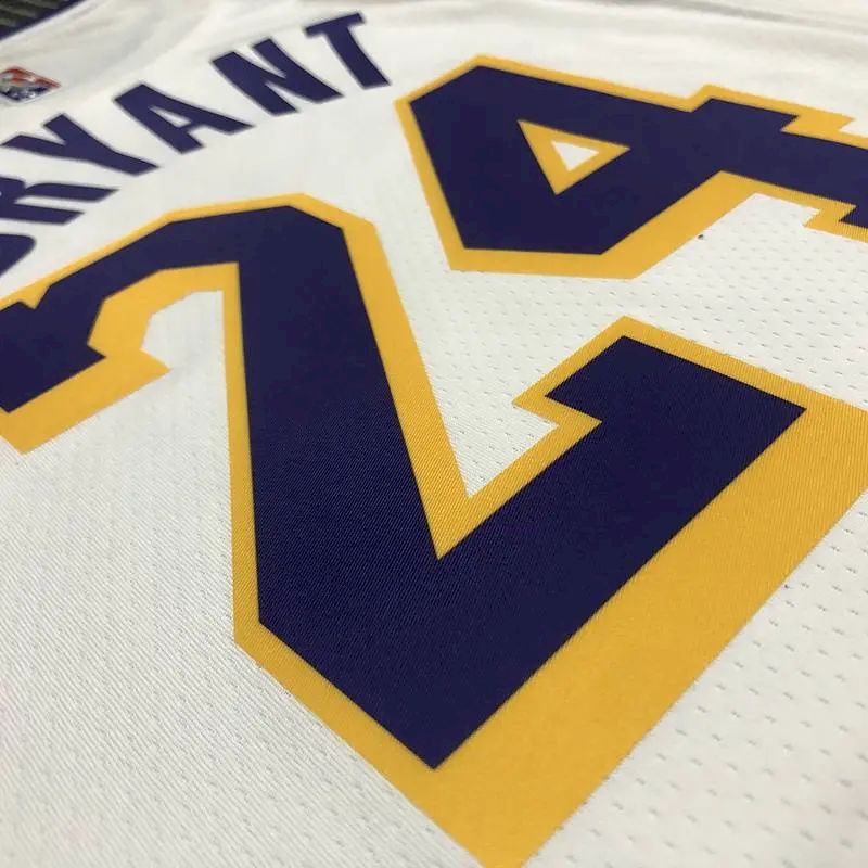 Men’s Kobe Bryant White Team Jersey – 75th Anniversary Edition