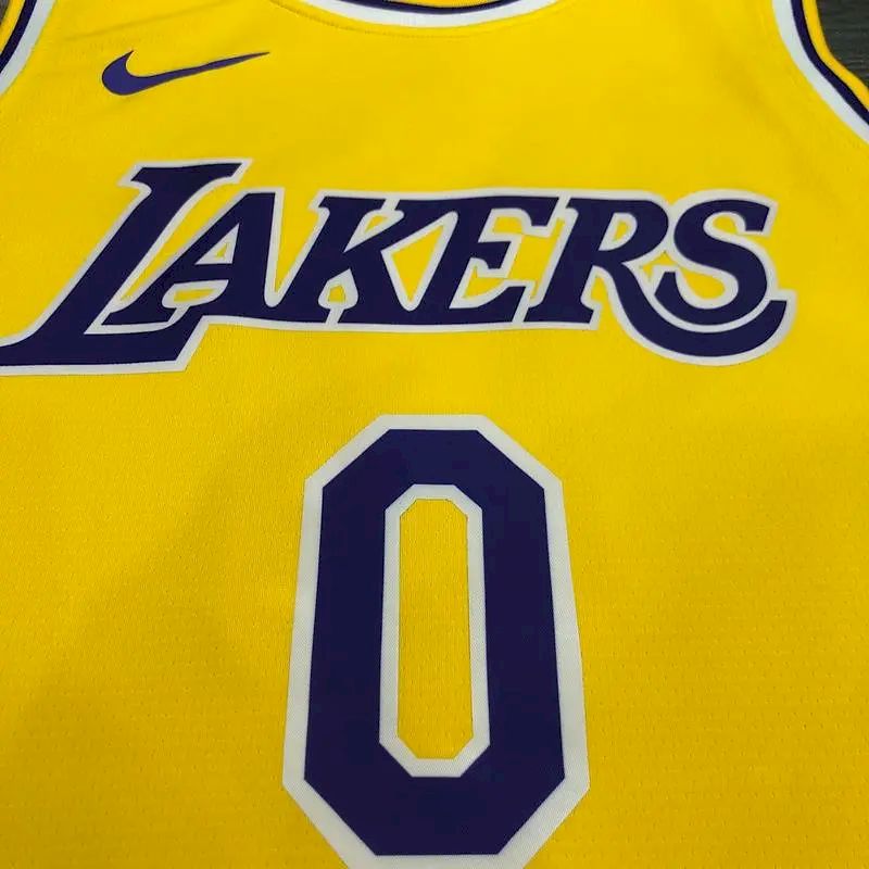 Nick Young Men’s Yellow Player Version Jersey – Retro Classic Edition