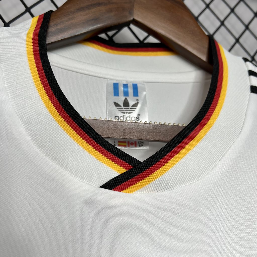 Camisa retrô da Alemanha de 1986