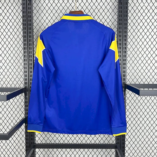 Camisa retrô Juventus 1995/96 Away mangas compridas