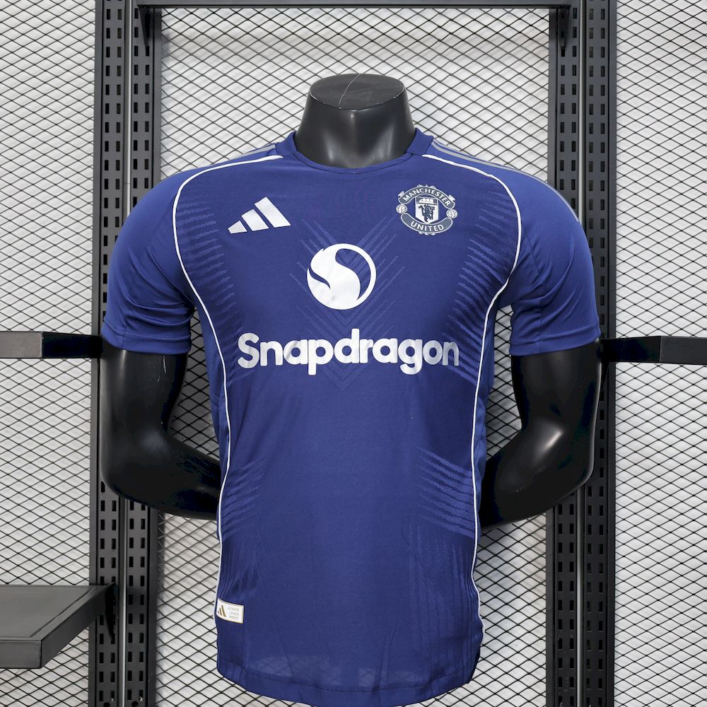 Camisa Manchester United Edição Especial Azul 2025/26 Edição Jogador