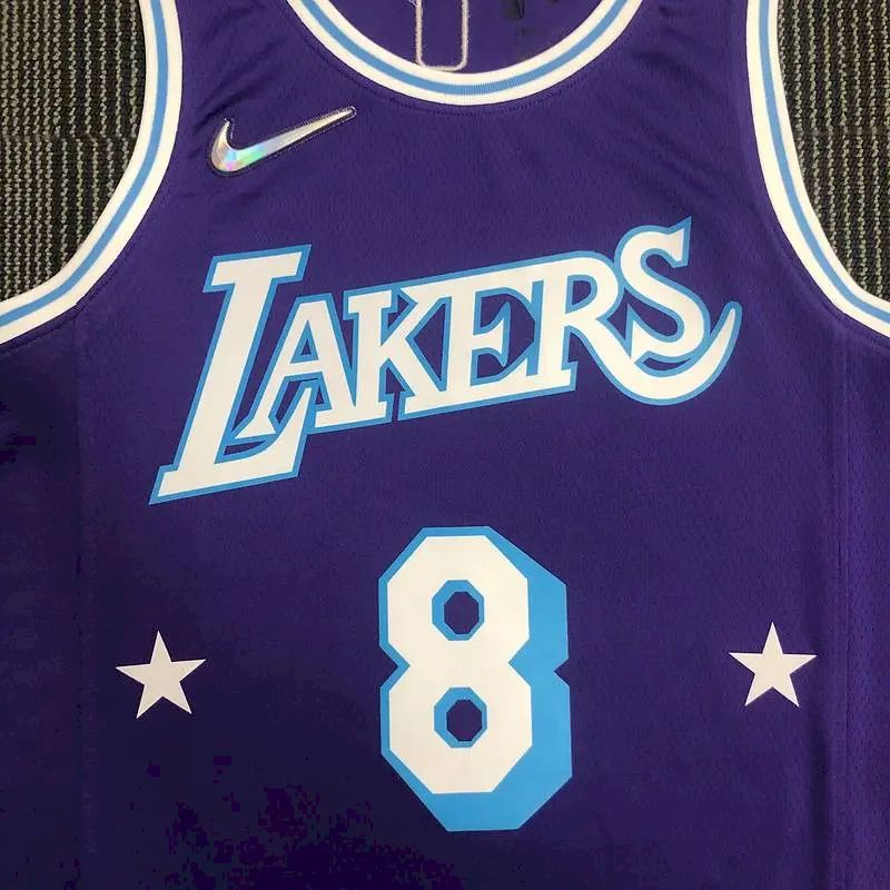 Men’s Kobe Bryant Purple Team Jersey – 75th Anniversary City Edition