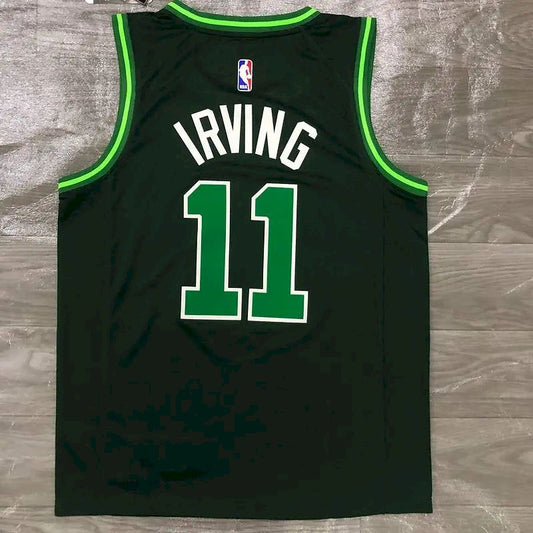 Camisa Masculina Kyrie Irving Green Swingman Versão Jogador 2020-21 – Edição Ganha