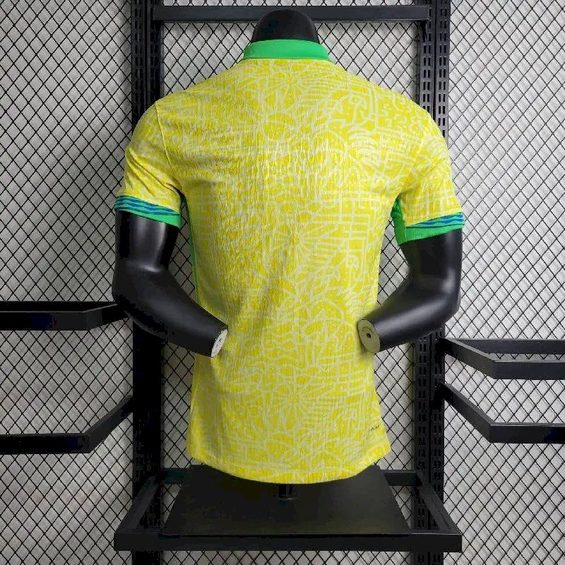 Brazil 2024/25 Home Jersey Player Version