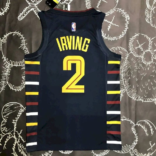 Camisa preta masculina Kyrie Irving Team