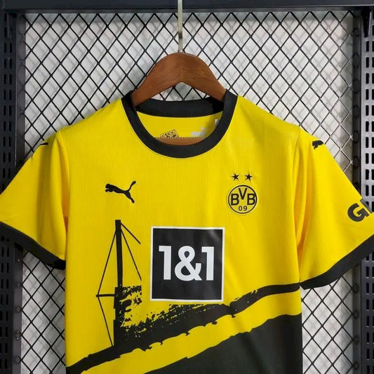 Borussia Dortmund 2023/24 Home Kids Kit