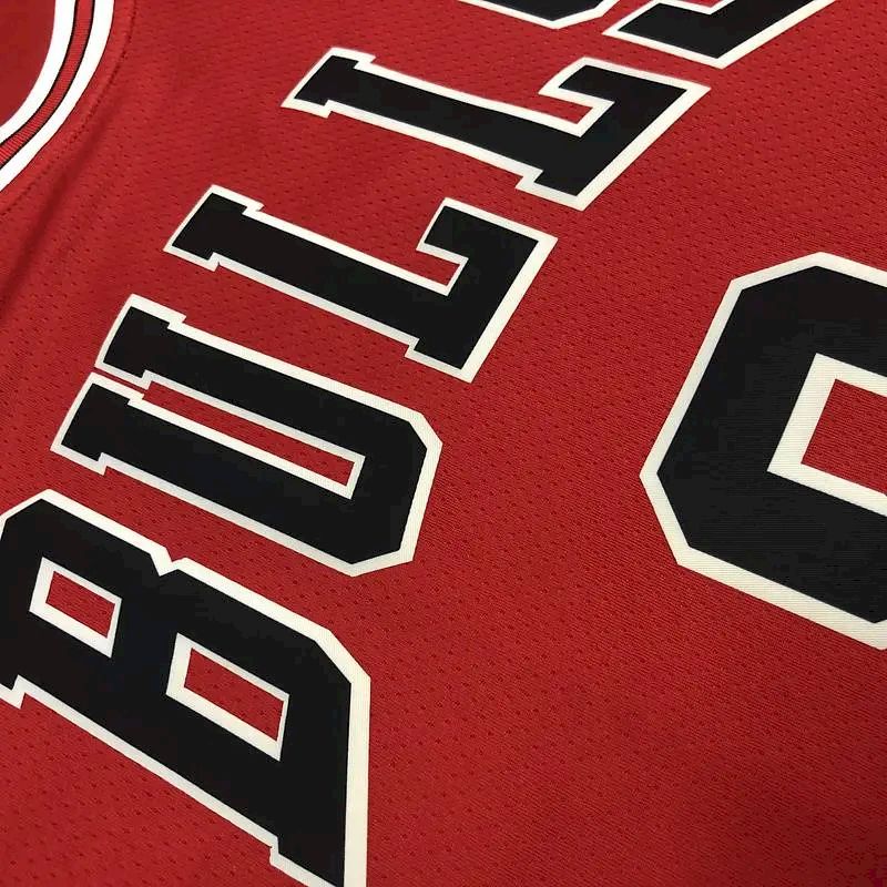 Camisa Masculina Zach Lavine Vermelha Versão Jogador – Edição Clássica