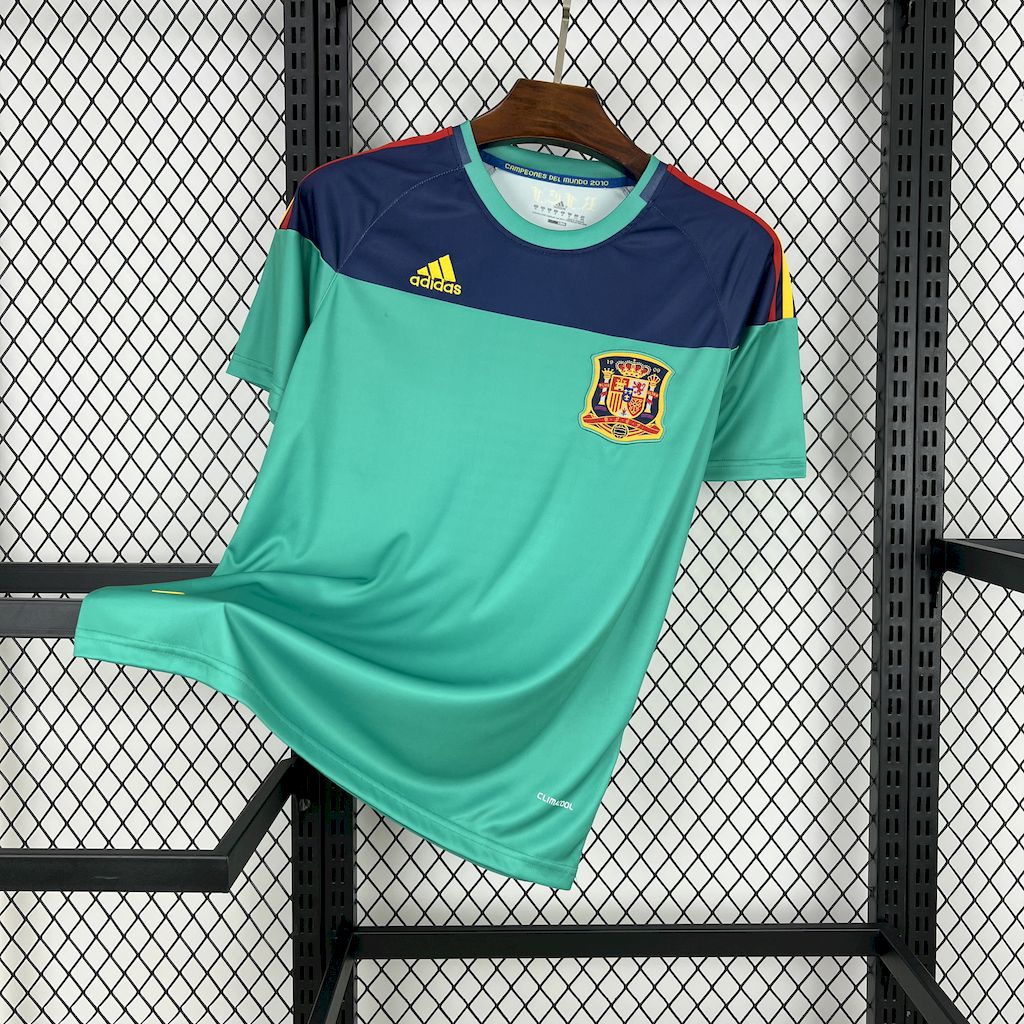 Camisa de goleiro da Espanha 2010 retrô