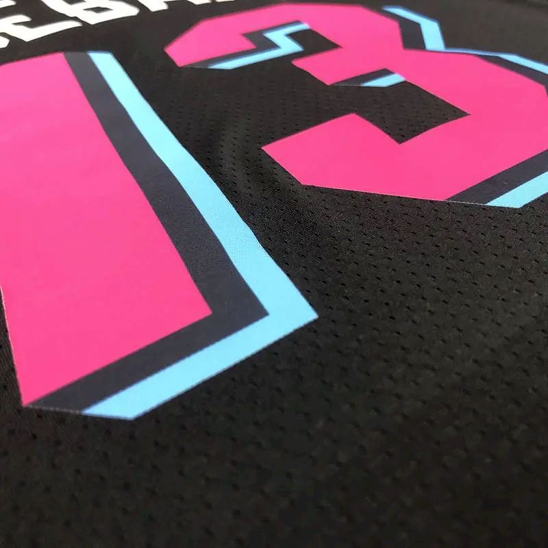Camisa Masculina Bam Adebayo 2020-21 Preta Swingman Versão Jogador – Edição Cidade