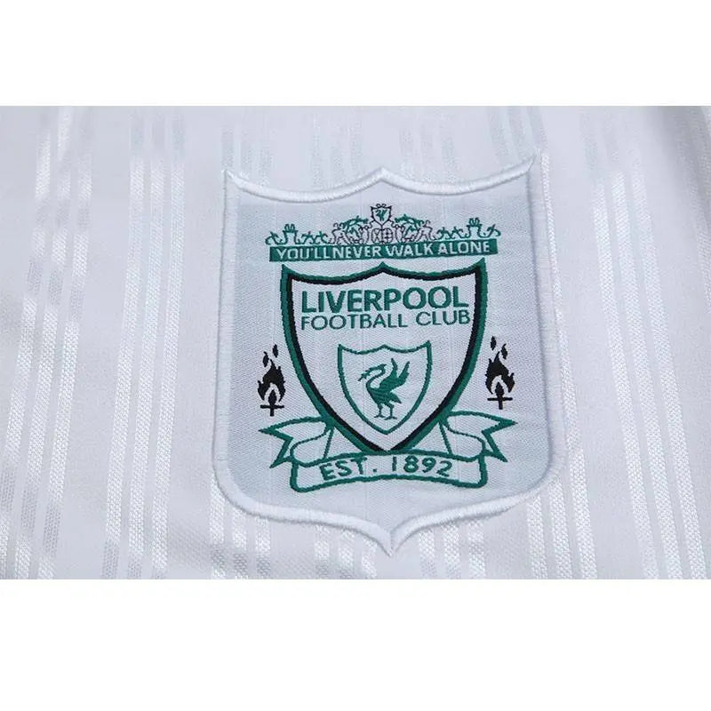 Camisa retrô reserva do Liverpool 1995/96