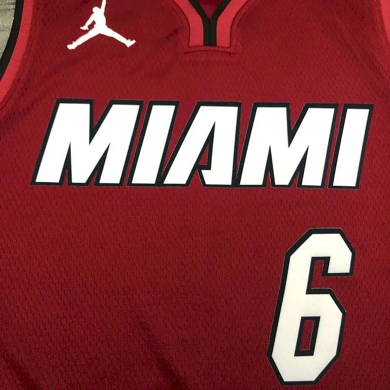 Men’s LeBron James Red 2020-21 Swingman Player Version Jersey – Statement Edition