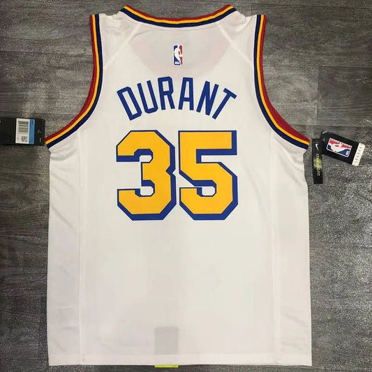 Camisa Kevin Durant Masculina Branca Versão Jogador – Edição Clássica San Francisco