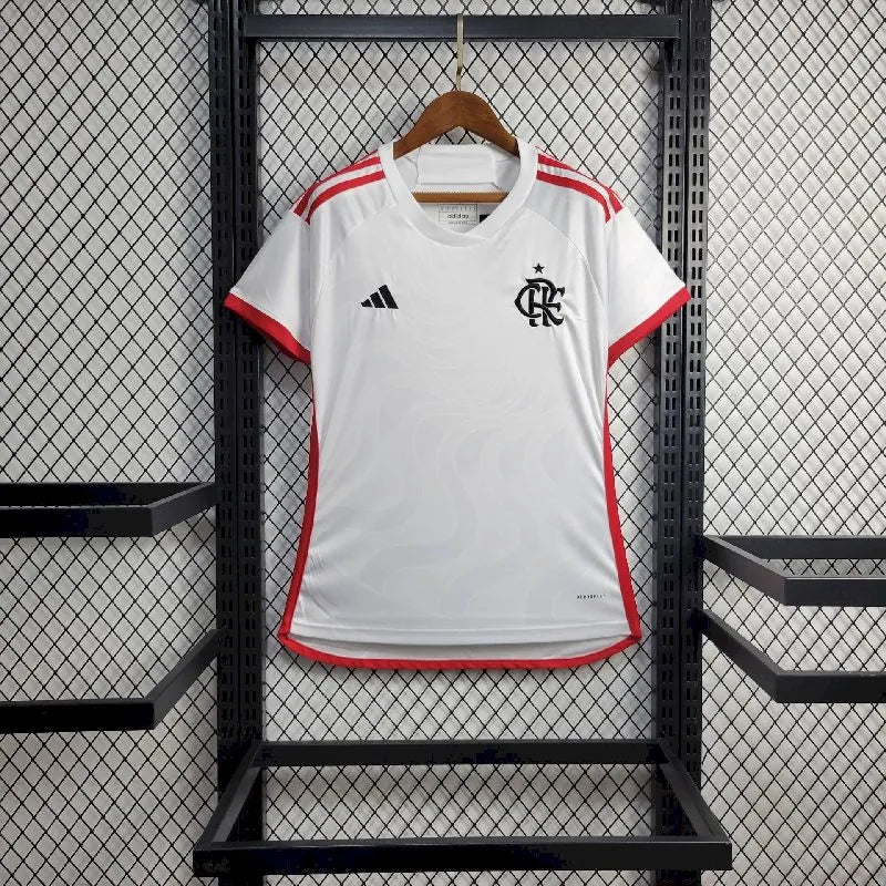 Camisa reserva feminina do Flamengo 2024-25