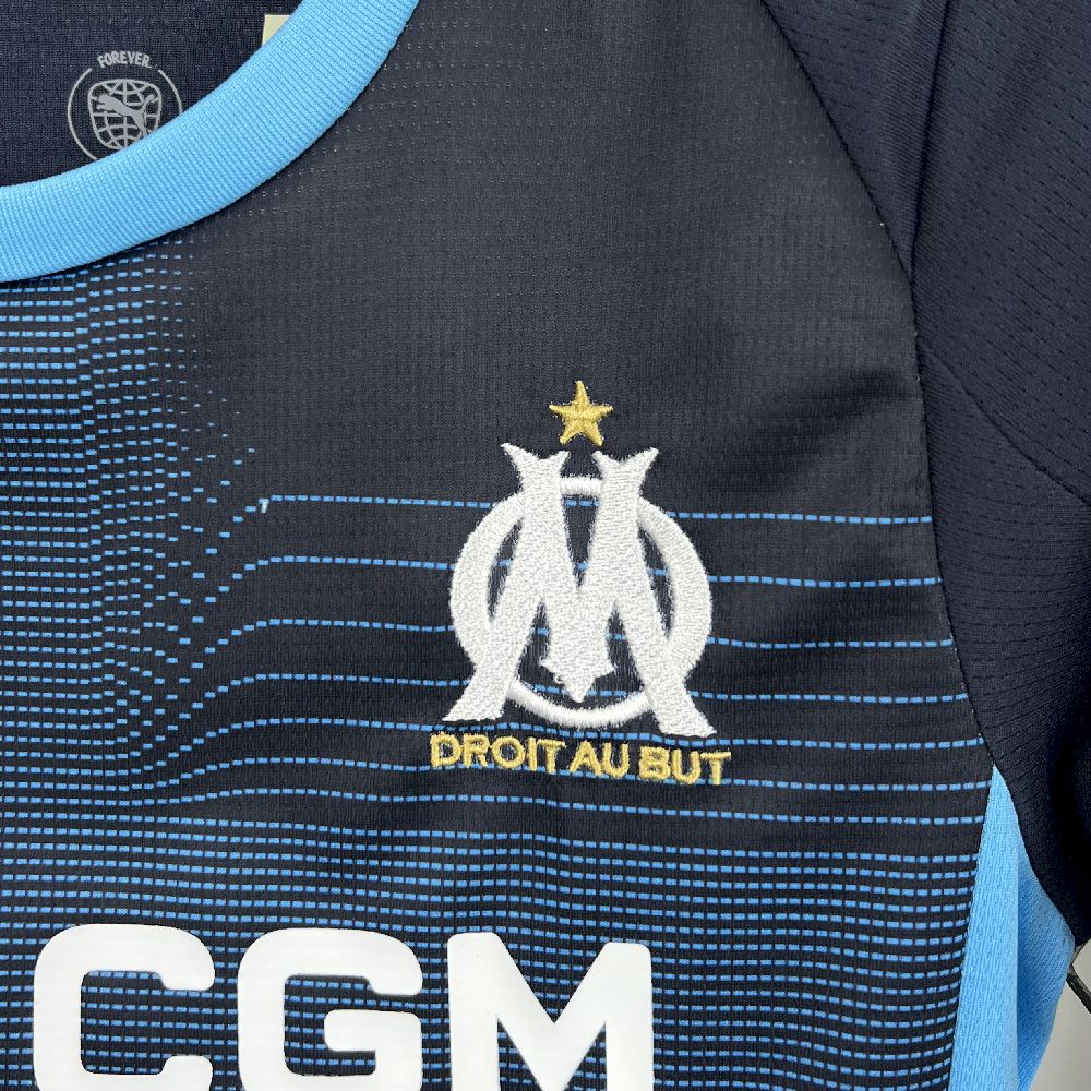 Olympique de Marseille 2025/26 Away Kids Kit