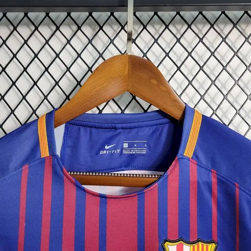 Camisa Retro Home Barcelona 2017/18