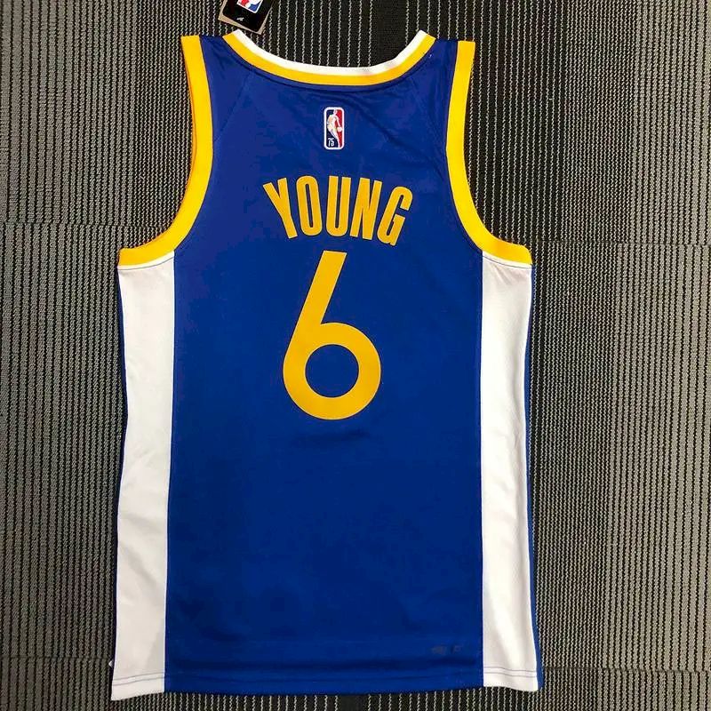 Camisa azul masculina Nick Young Team – Edição de 75º aniversário