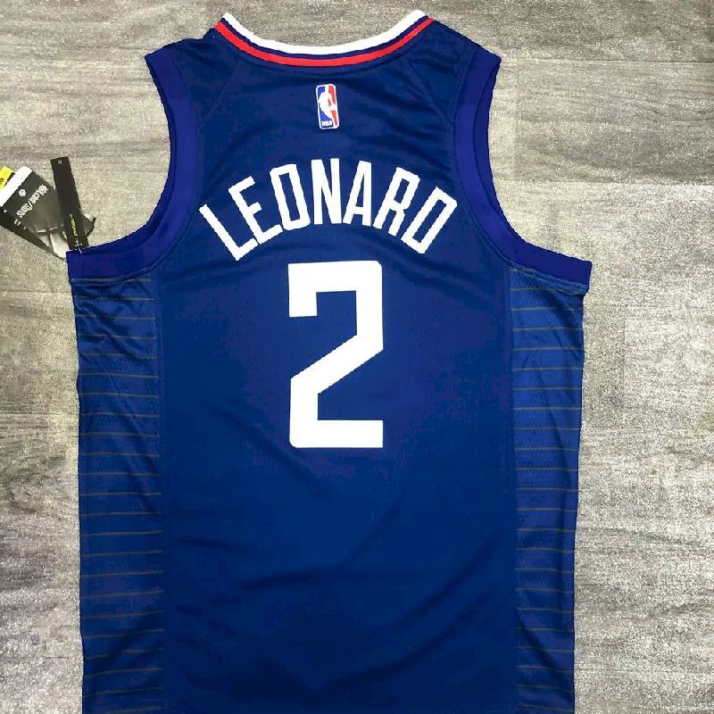 Men’s Kawhi Leonard Royal 2020-21 Player Version Jersey – Icon Edition