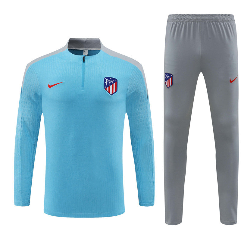 Suéter e calça adulto com zíper médio do Atlético de Madrid 2024/25 14001