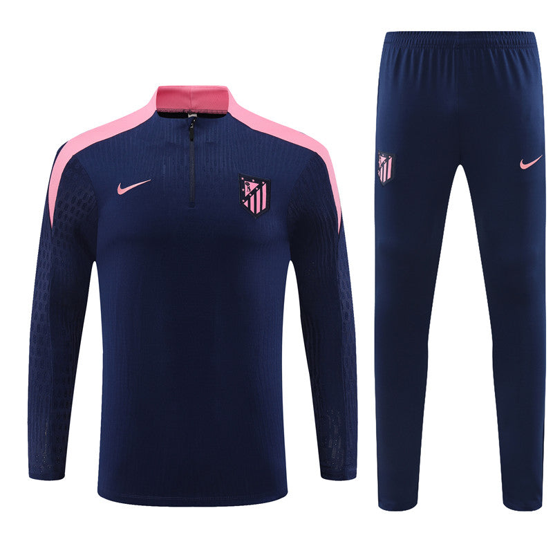 Suéter e calça adulto com zíper médio do Atlético de Madrid 2024/25 14001