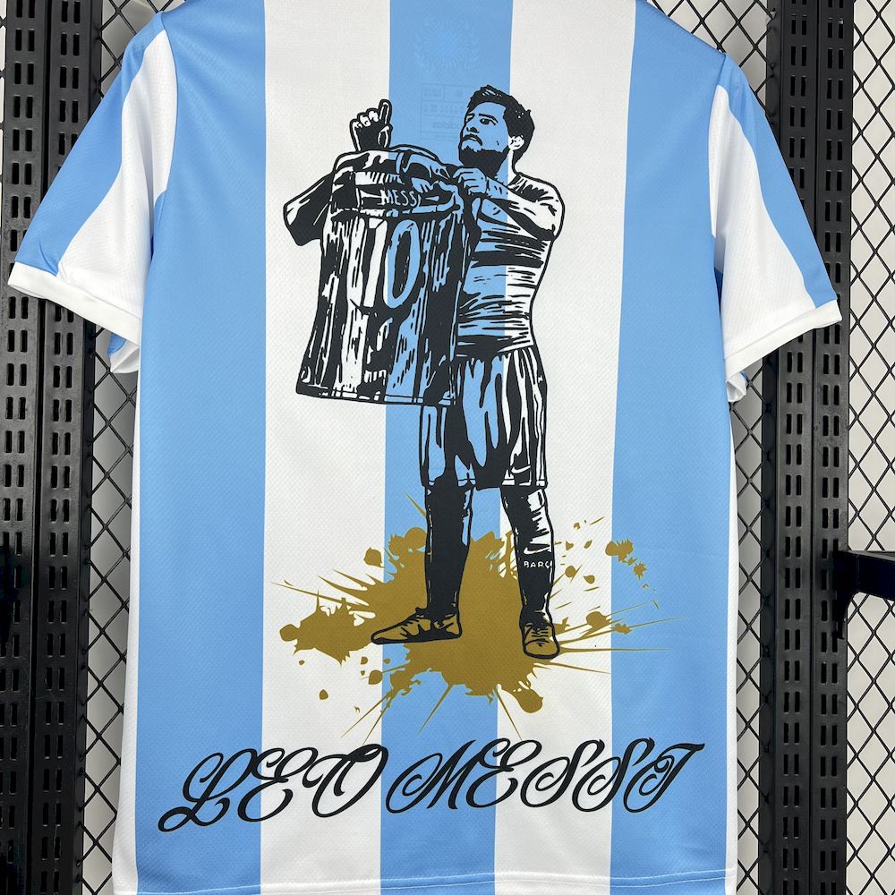 Argentina 2024/25 Adidas 50Th Anniversary Messi Jersey