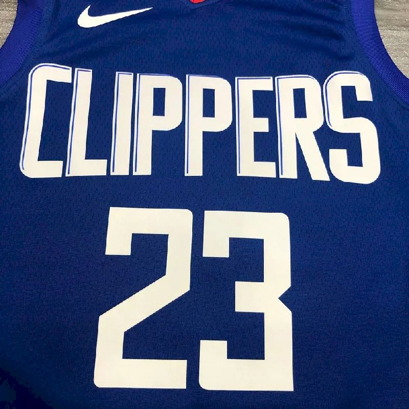 Camisa Lou Williams Royal 2020-21 Player Version Masculina – Edição Ícone