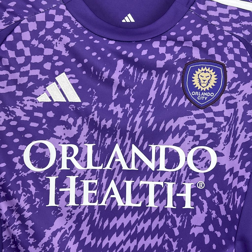 Orlando City 2025/26 Home Kids Kit