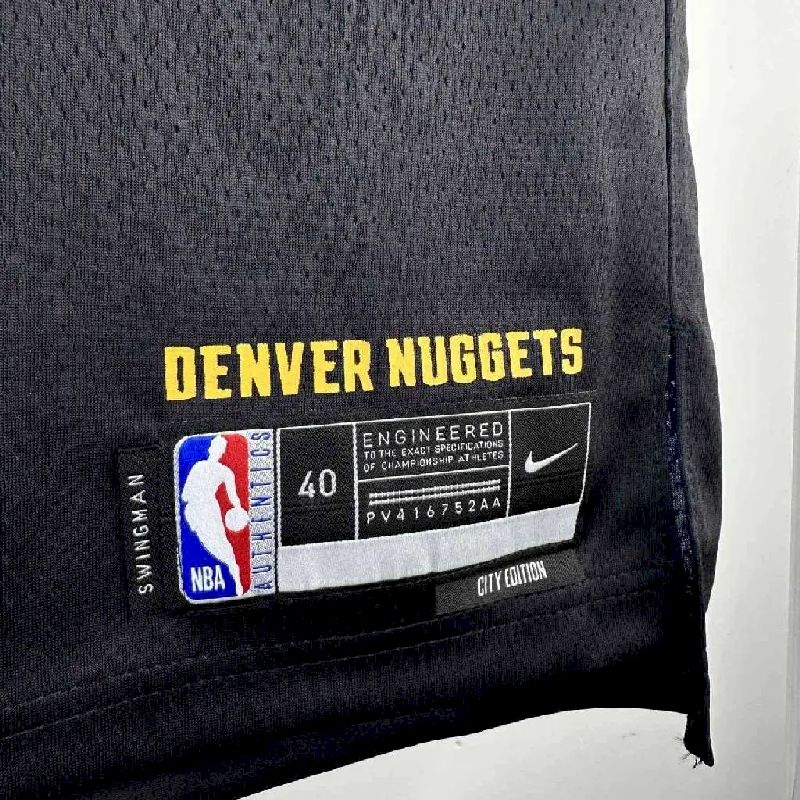 Denver Nuggets 2024/25 City Edition Black Color PORTER JR.#1