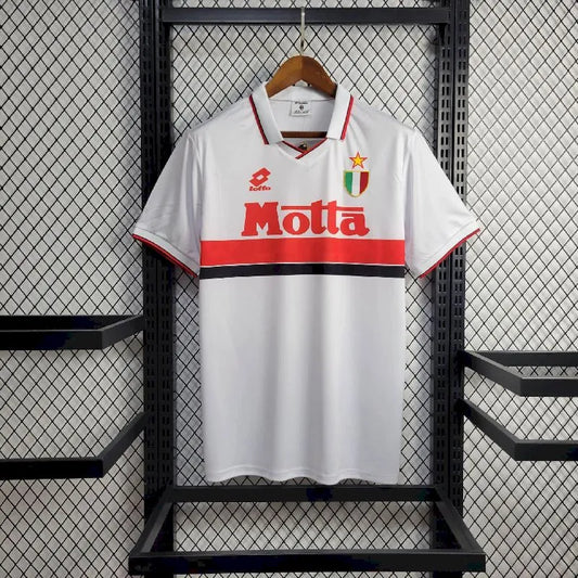 Camisa retrô reserva do AC Milan 1992/94
