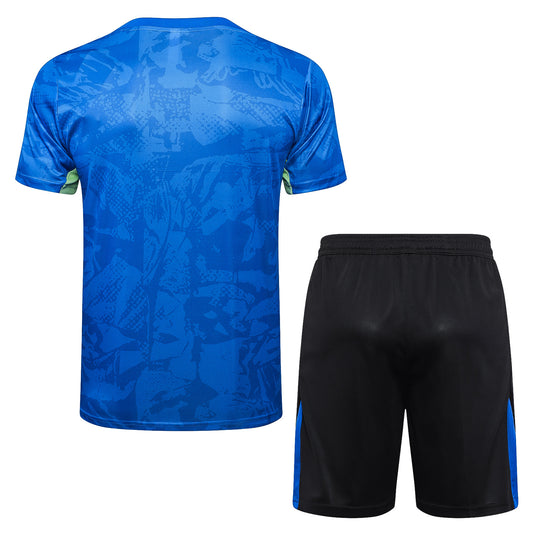 Camisa de treino adulto Barcelona 2025/26 + short 815