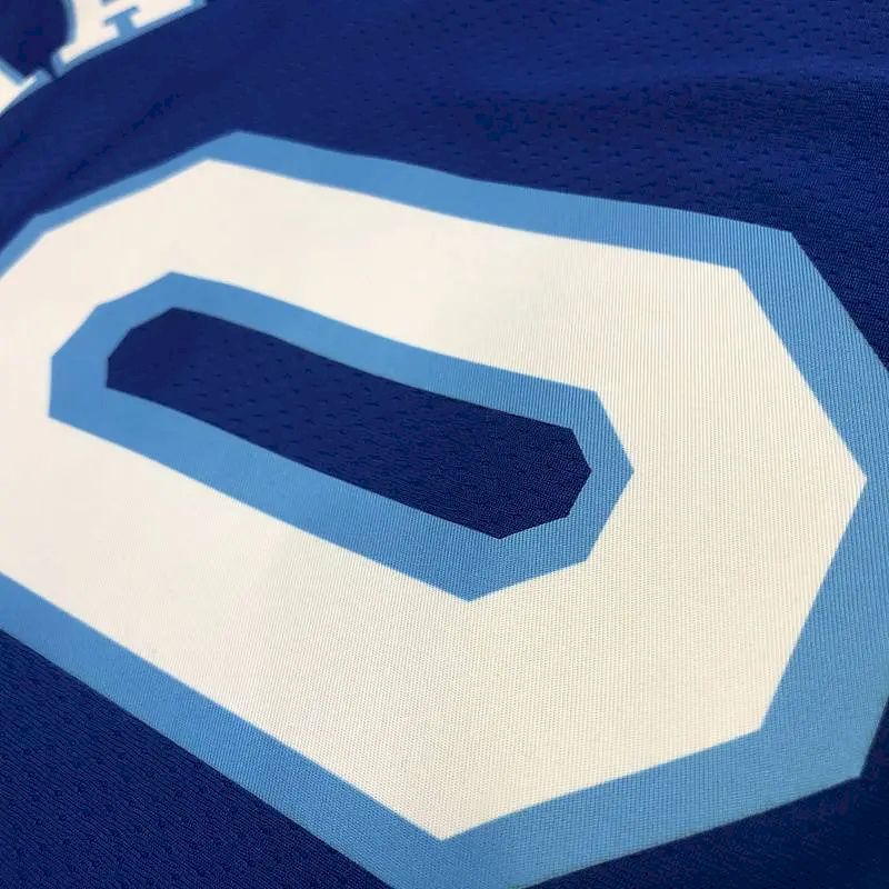 Camisa Kyle Kuzma Masculina Azul Versão Jogador – Edição Clássica Retro Conjunta