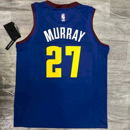 Camisa Jamal Murray Azul Masculina Versão Jogador - Edição City