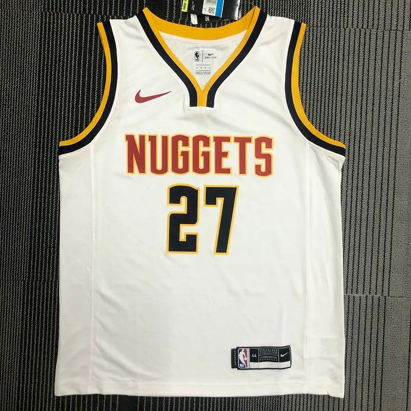 Men’s Jamal Murray White Swingman Player Version Jersey – Association Edition