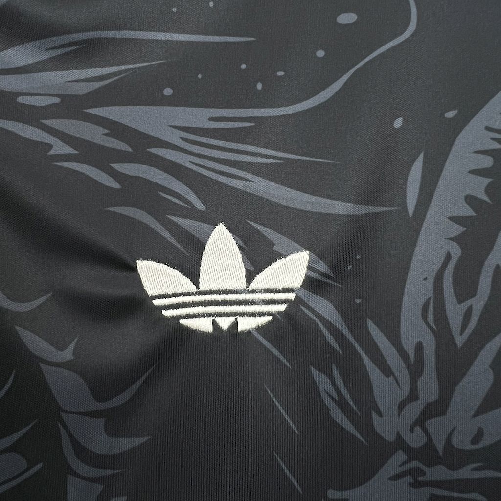 Real Madrid 2024/25 Black Red Dragon Jersey