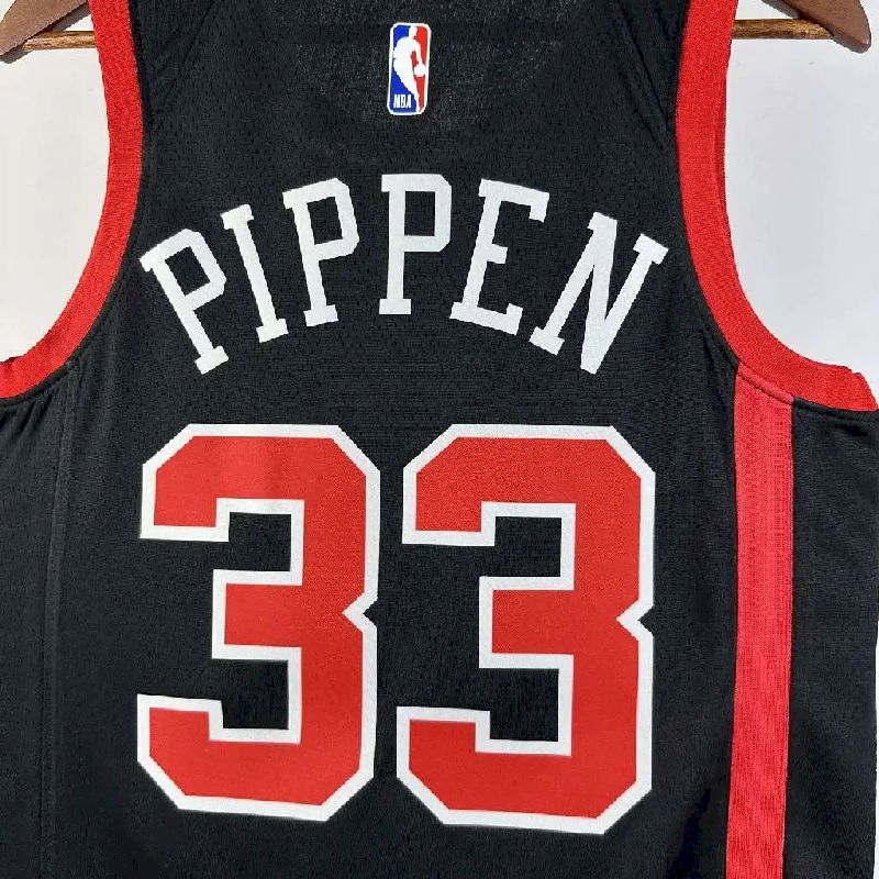 Camisa preta masculina Scottie Pippen 2024 – Edição City