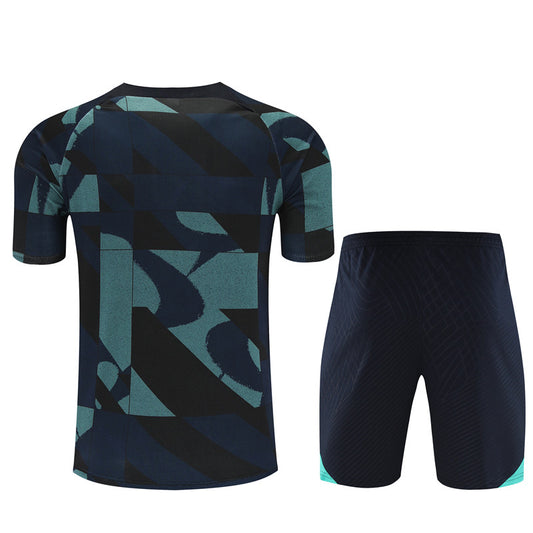 Camisa e short de treino adulto do Barcelona 2023/24 14001