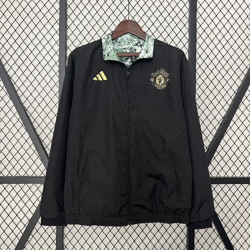 Manchester United 2024-25 Jaqueta corta-vento dupla face