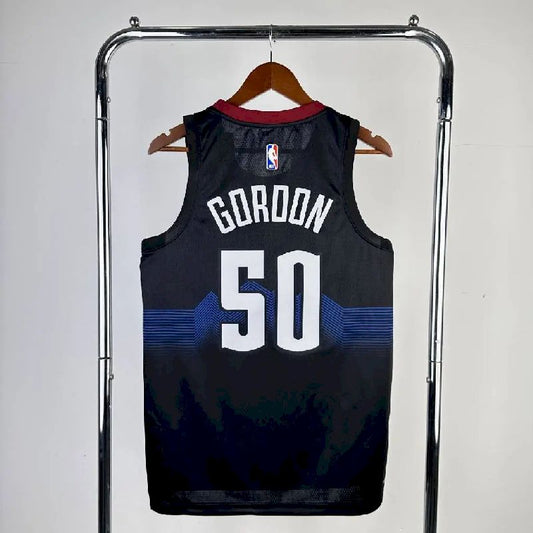 Denver Nuggets 2024/25 City Edition Cor Preta GORDON#50